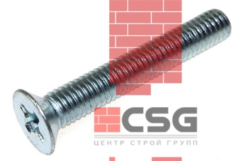 Винт с полусферической головкой 3x30 оцинк. DIN 7985, тыс.шт (500шт)