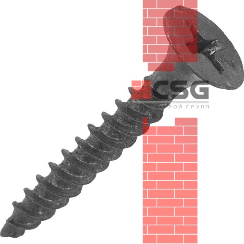 Саморез кровельный 5.5x25 RAL3005 по металлу (3 500шт) арт.1185854 