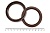 Сальник (манжета армированная) из фторкаучука FPM 2-55х70х8