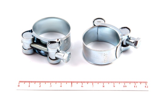 Хомут силовой одноболт. 32-35/20 W1