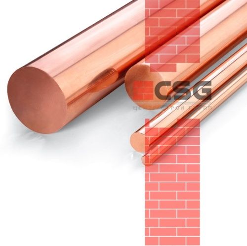 Круг медный 28 тв, длина 3 м, марка М1