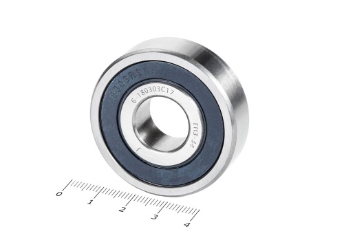 Подшипник 6303 2RS (6-180303 С17) 17*47*14мм ГПЗ/СПЗ-4 (шт)