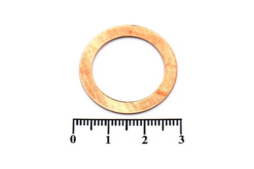 Шайба медная 20х27х0.5